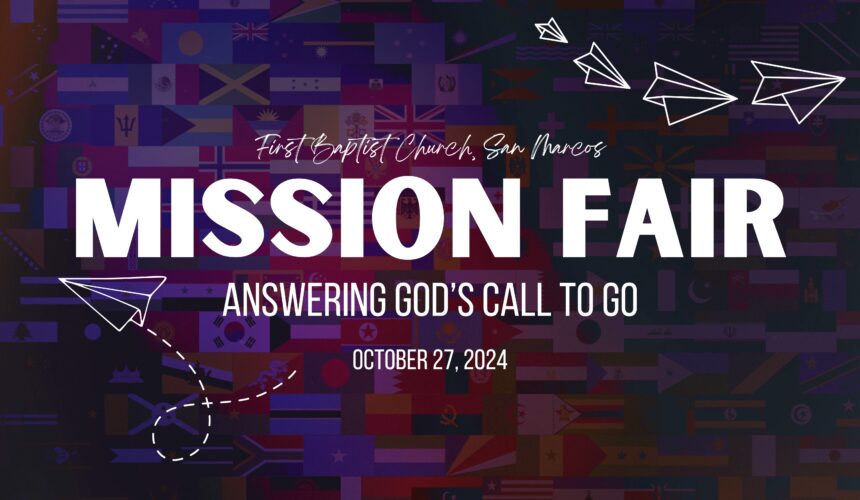 The Mission of God: Mission Fair Sunday